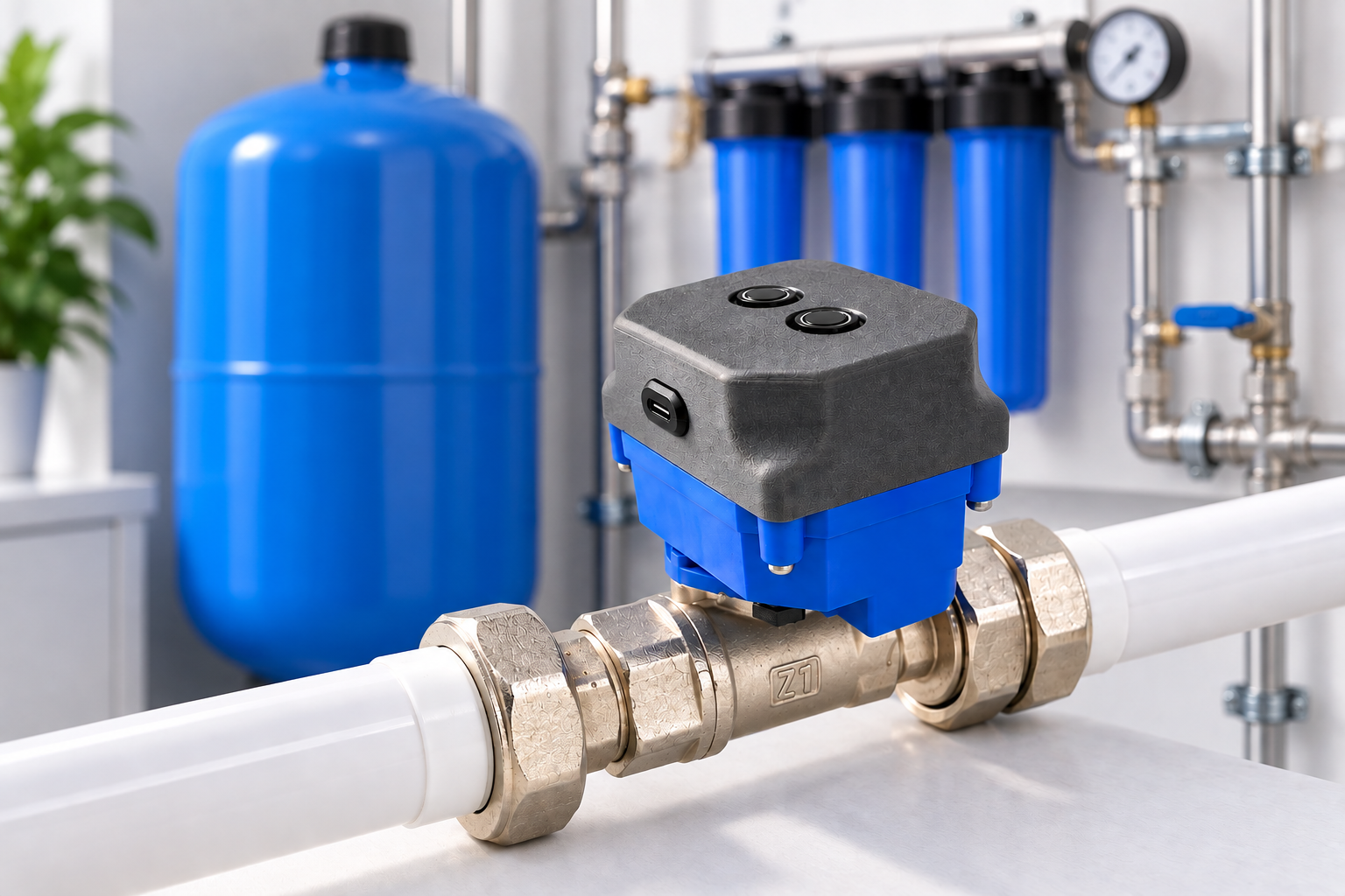 Smart Valve для автоматизации водоснабжения