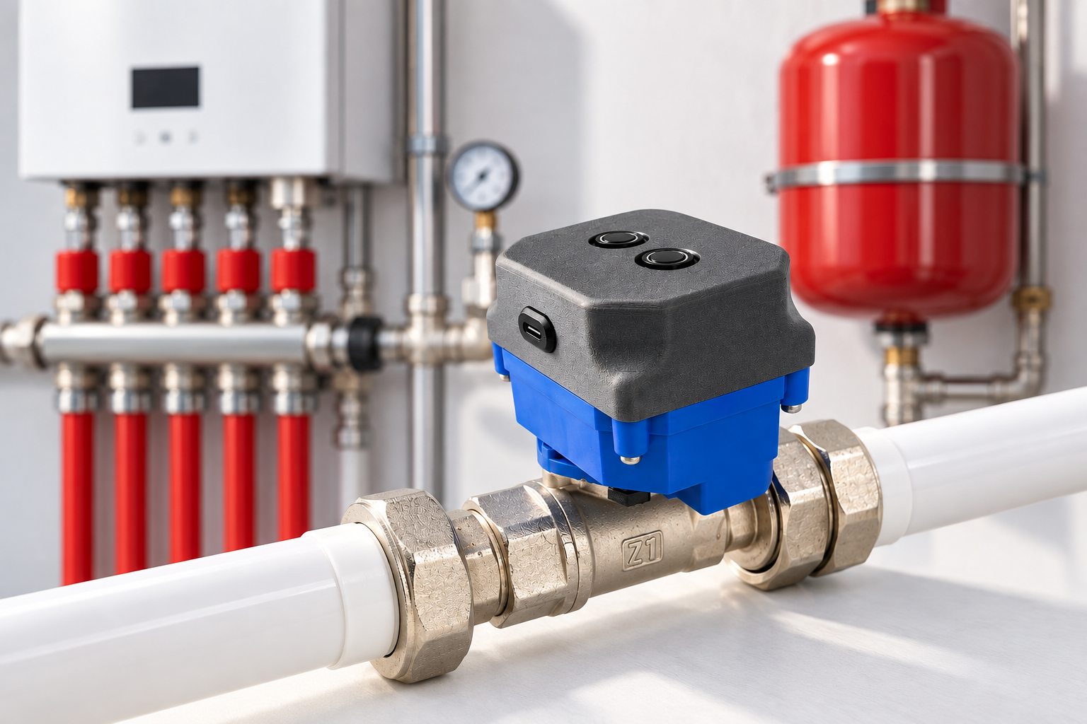 Smart Valve в системе отопления с Home Assistant
